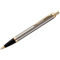 Ручка шариковая металлическая Parker IM Core K321 Brushed Metal GT M