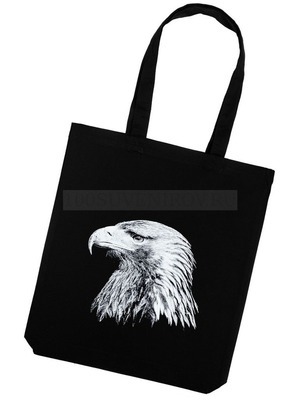 Фото Холщовая сумка черная Like an Eagle