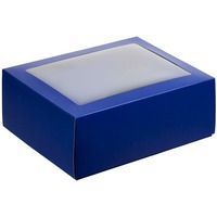 Коробка синяя с окном INSIGHT