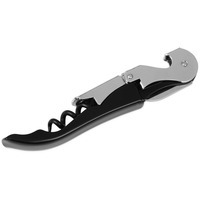 Фирменный нож сомелье Pulltap's Basic с двойным рычагом и лезвием из нержавеющей стали, 12 х 2,2 х 1,5 см. На ручке предусмотрено место для нанесения логотипа. 