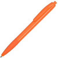 Ручка шариковая оранжевая из пластика DIAMOND