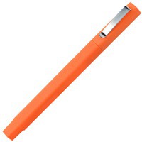 Ручка шариковая оранжевая из пластика пластиковая QUADRO SOFT