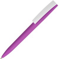 Ручка пластиковая пластиковая soft-touch шариковая Zorro