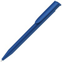 Ручка синяя из пластика шариковая HAPPY
