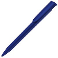 Картинка Корпоративные шариковые ручки HAPPY из матового пластика, синие чернила, d1 х 14,3 см под логотип