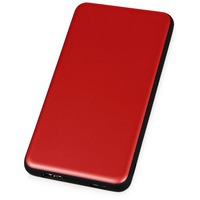 Портативное устройство зарядное красное из металла Shell Pro, 10000 mAh