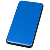 Портативное устройство зарядное синее из пластика Shell Pro, 10000 mAh