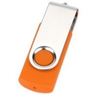 USB-флешка оранжевый из металла на 32 Гб Квебек