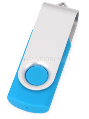 Фото Голубой USB-флешка из пластика на 8 Гб Квебек