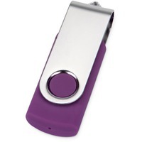 USB-флешка фиолетовый из металла на 16 Гб Квебек