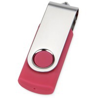 USB-флешка розовый из металла на 16 Гб Квебек