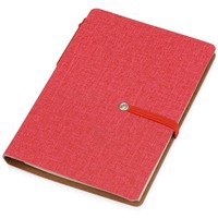 Набор красный из пластика стикеров WRITE AND STICK с ручкой и блокнотом