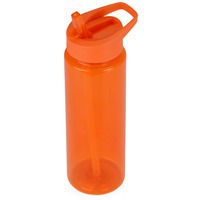 Бутылка оранжевая из пластика для воды SPEEDY