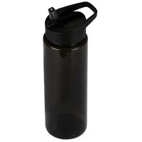 Бутылка черная из пластика для воды SPEEDY