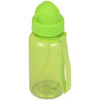 Бутылка зеленая для воды со складной соломинкой KIDZ