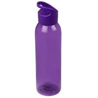 Бутылка фиолетовая из пластика для воды PLAIN