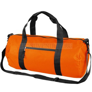 Фото Спортивная сумка оранжевая из полиэстера Айзек
