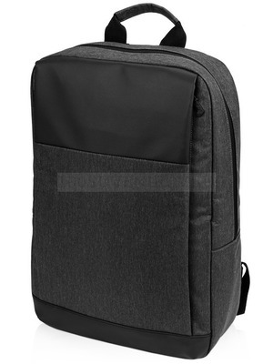 Фото Темно-серый рюкзак из полиэстера с отделением для ноутбука DISTRICT