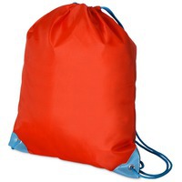Яркий промо рюкзак-мешок CLOBBER с контрастными лямками под нанесение логотипа, 8 л., 3 кг., 31 х 38 см 