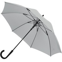Зонт-трость Bergen, серый