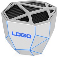 Фотка Портативная колонка Geo, синяя подсветка от популярного бренда Xoopar