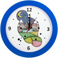 Изображение Часы настенные «Горы», синие