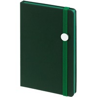 Фотка Блокнот Shall Round, зеленый из брендовой коллекции Контекст