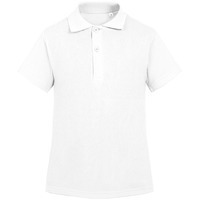 Рубашка поло детская белая VIRMA KIDS, 6 лет 106