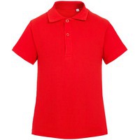 Рубашка поло детская красная VIRMA KIDS, 10 лет 130