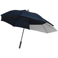 Картинка Большой ветрозащитый зонт-трость антишторм Fiber Move AC с асимметричным куполом от модного бренда Doppler