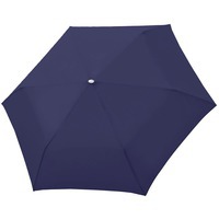 Зонт складной Carbonsteel Slim, темно-синий