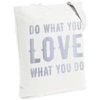 Фотография Холщовая сумка Do Love, молочно-белая из каталога Ловец слов