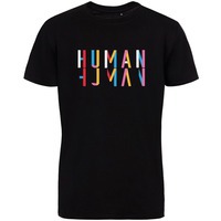 Фотка Футболка Human, черная M, люксовый бренд Ловец слов