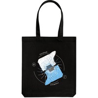 Картинка Холщовая сумка «Полярные медведи», черная, производитель CoolColor