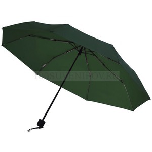 Фото Легкий механический складной зонт фирменный Hit Mini «Doppler» (зеленый)