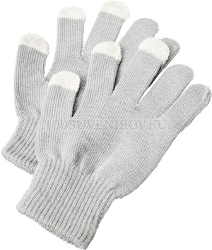 Фото Сенсорные перчатки Billy (светло-серый)