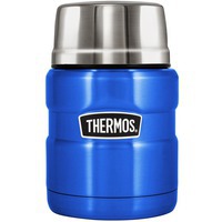Фотка Термос из нержавеющей стали THERMOS SK3000-BL Food Jar с ложкой, 0,470 мл.