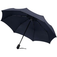 Зонт складной темно-синий из алюминия E.200, VER. 2