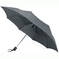 Зонт складной серый из пластика IRVINE