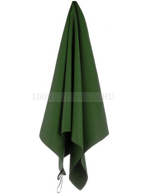 Фото Темно-зеленое полотенце ATOLL LARGE под вышивку