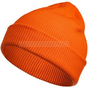 Фото Оранжевая шапка из акрила LIFE EXPLORER