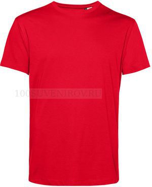 Фото Красная футболка унисекс E150 ORGANIC, размер S