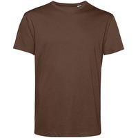 Веселая парная футболка унисекс E150 Organic, коричневая (мокко) M и новогодние поло