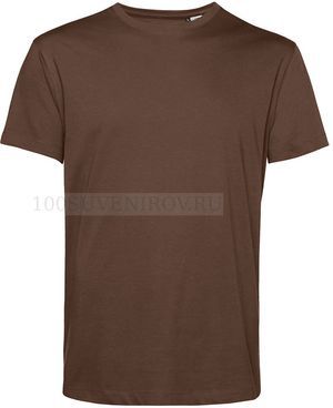 Фото Хорошая футболка унисекс E150 ORGANIC, коричневая мокко, размер 3XL