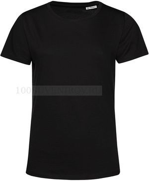 Фото Женская футболка черная E150 ORGANIC, размер 3XL