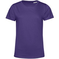 Изображение Футболка женская E150 Organic, фиолетовая XS из брендовой коллекции BNC
