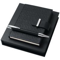 Изображение Подарочный набор Uuuu Homme: ручка шариковая, блокнот А6 от модного бренда Ungaro