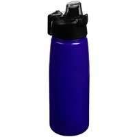 Бутылка спортивная синяя из пластика RALLY