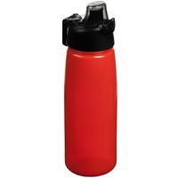 Бутылка спортивная красная из пластика RALLY