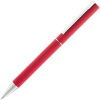 Ручка шариковая красная из металла BLADE SOFT TOUCH